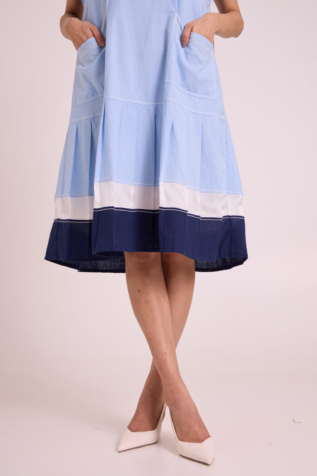 Sky Mitzi - Relaxed Volume Dress - CiceroniDressMadder Much