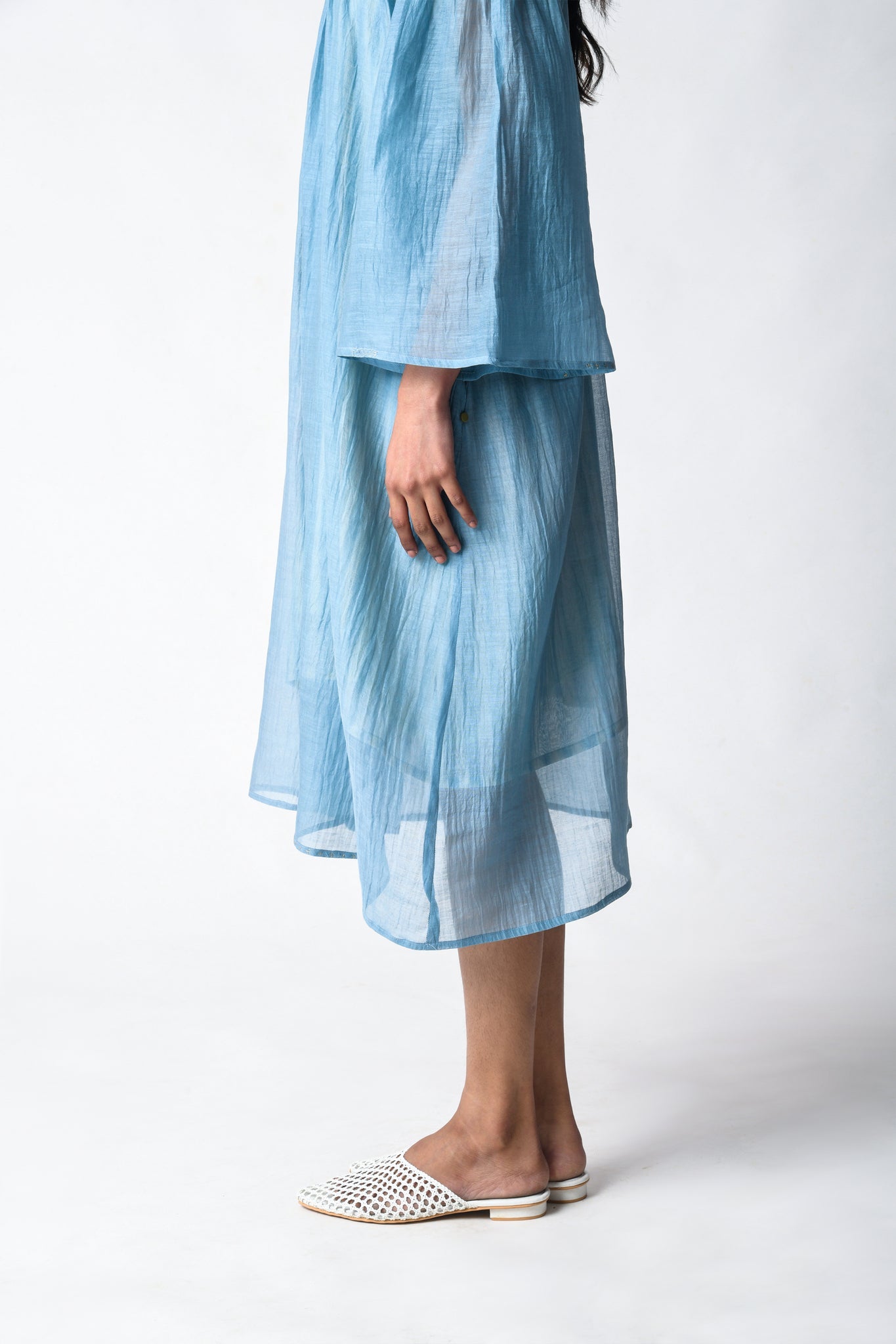 Sky Off - shoulder Dress - CiceroniDressesJayati Goenka