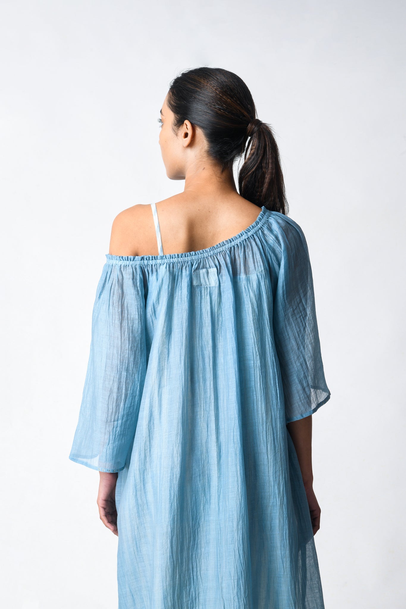 Sky Off - shoulder Dress - CiceroniDressesJayati Goenka