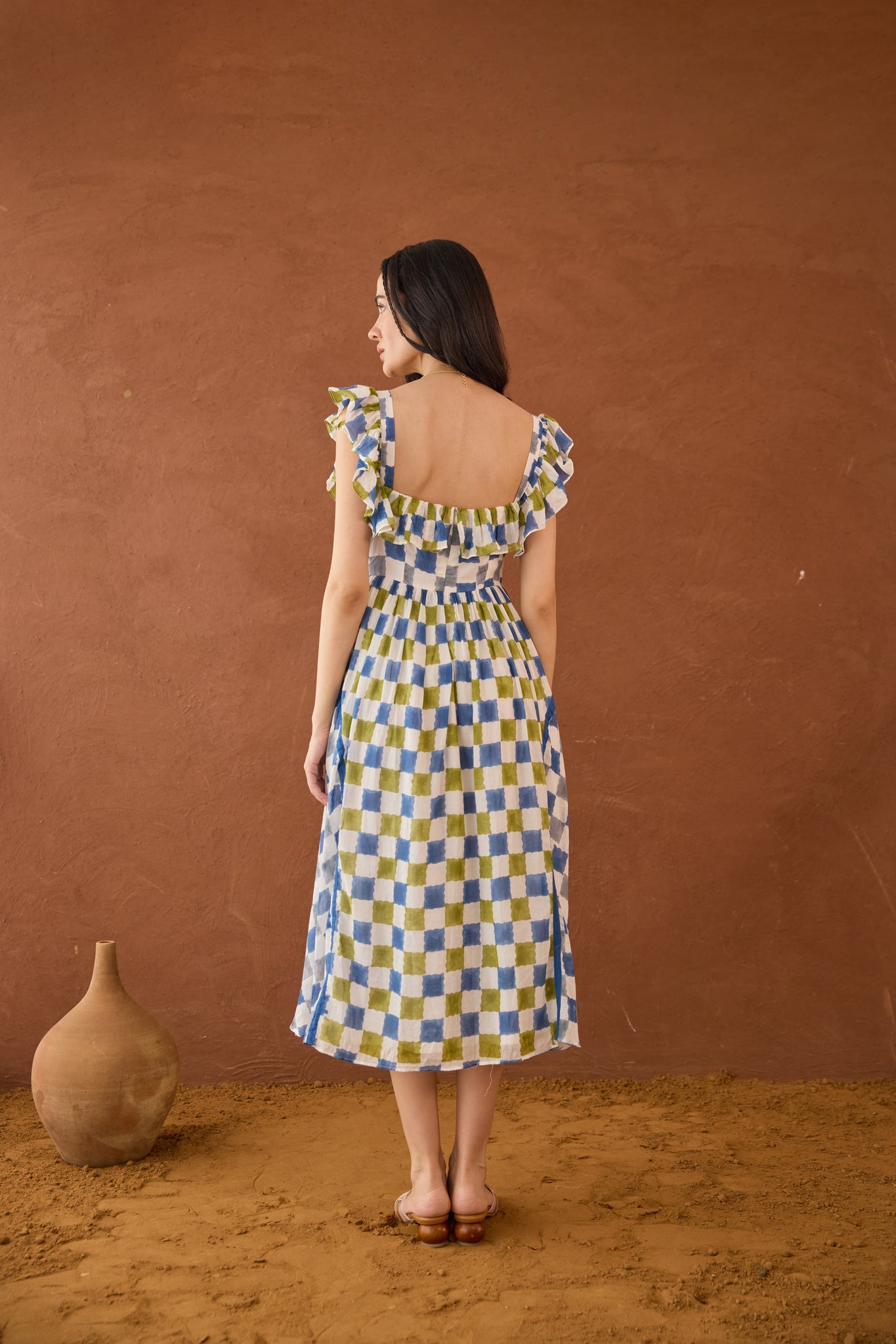 Sky Sketch Dress - CiceroniDressesTaro