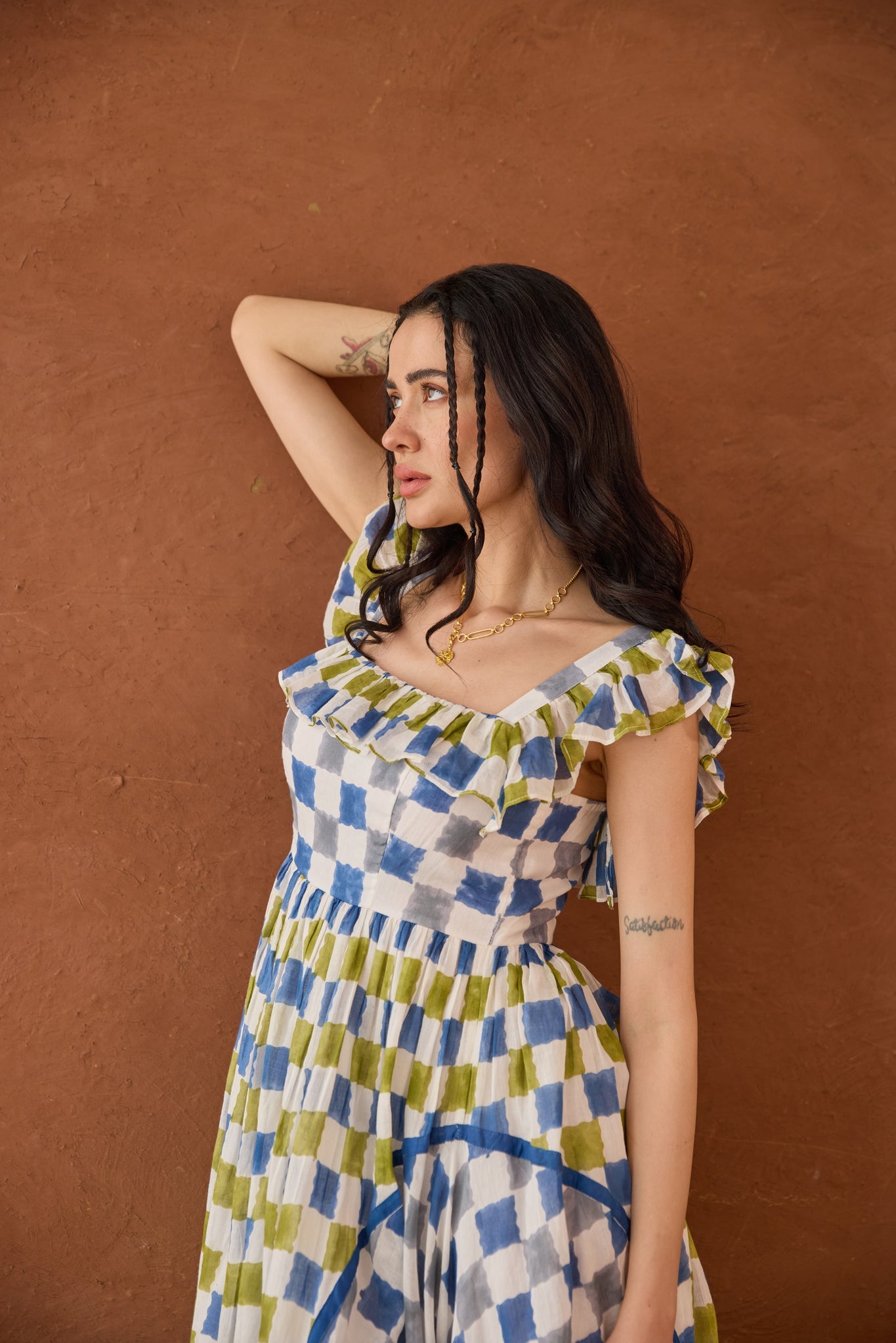 Sky Sketch Dress - CiceroniDressesTaro