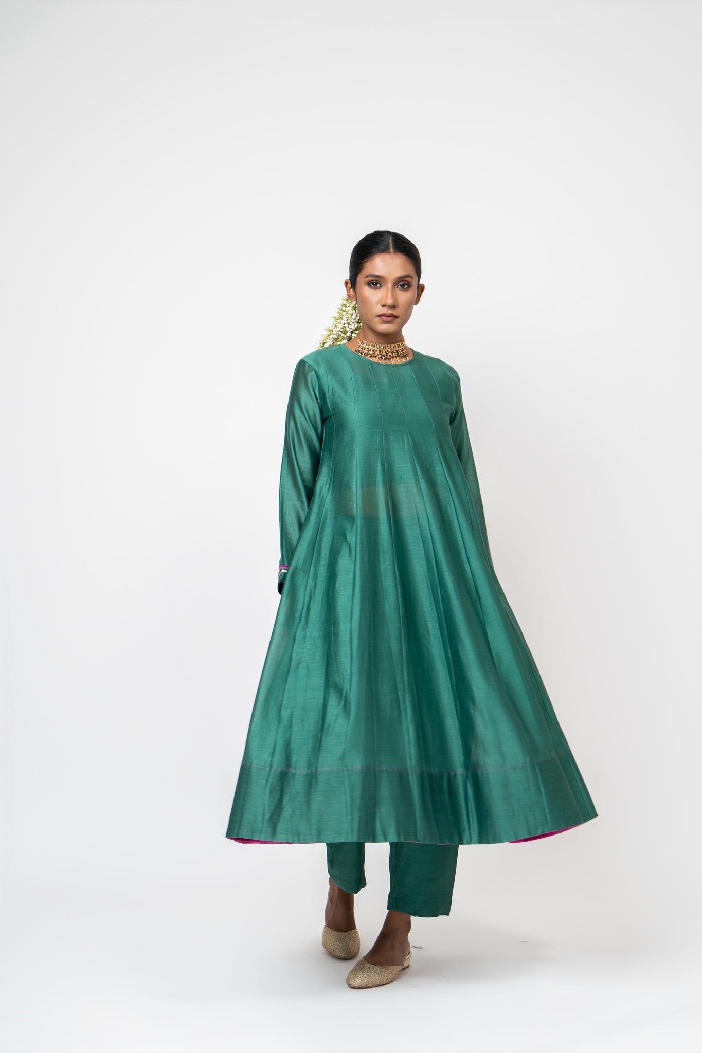 Sky & Water Set - CiceroniKurta Set, Festive WearKajal Agarwal