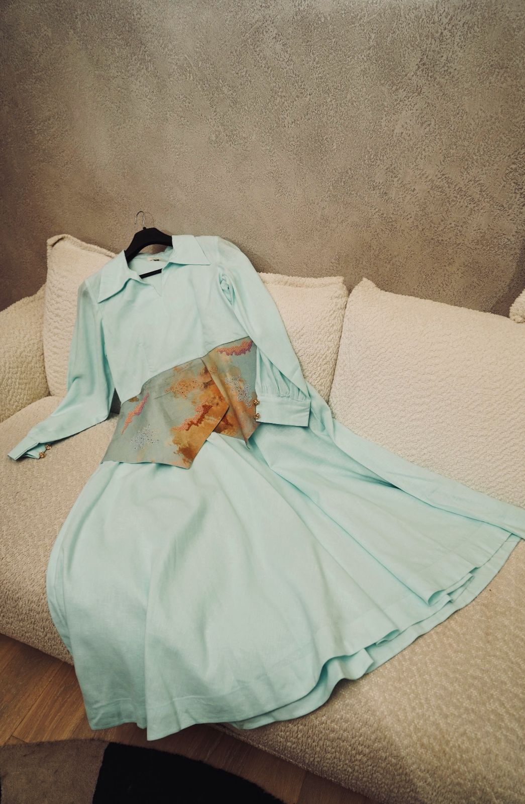 Skylark Belt Dress - CiceroniDressArtbeats by Keerthana