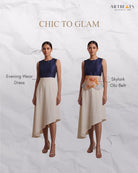 Skylark Corset Belt - CiceroniBeltsArtbeats by Keerthana