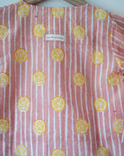 Sleepover Party Kurta and Shorts Co - ord Set - Lemon Drizzle Peach Print - CiceroniCo - ord SetLove The World Today