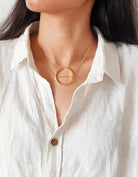 Slit a Circle Neckpiece - CiceroniNeckpieceDE'ANMA