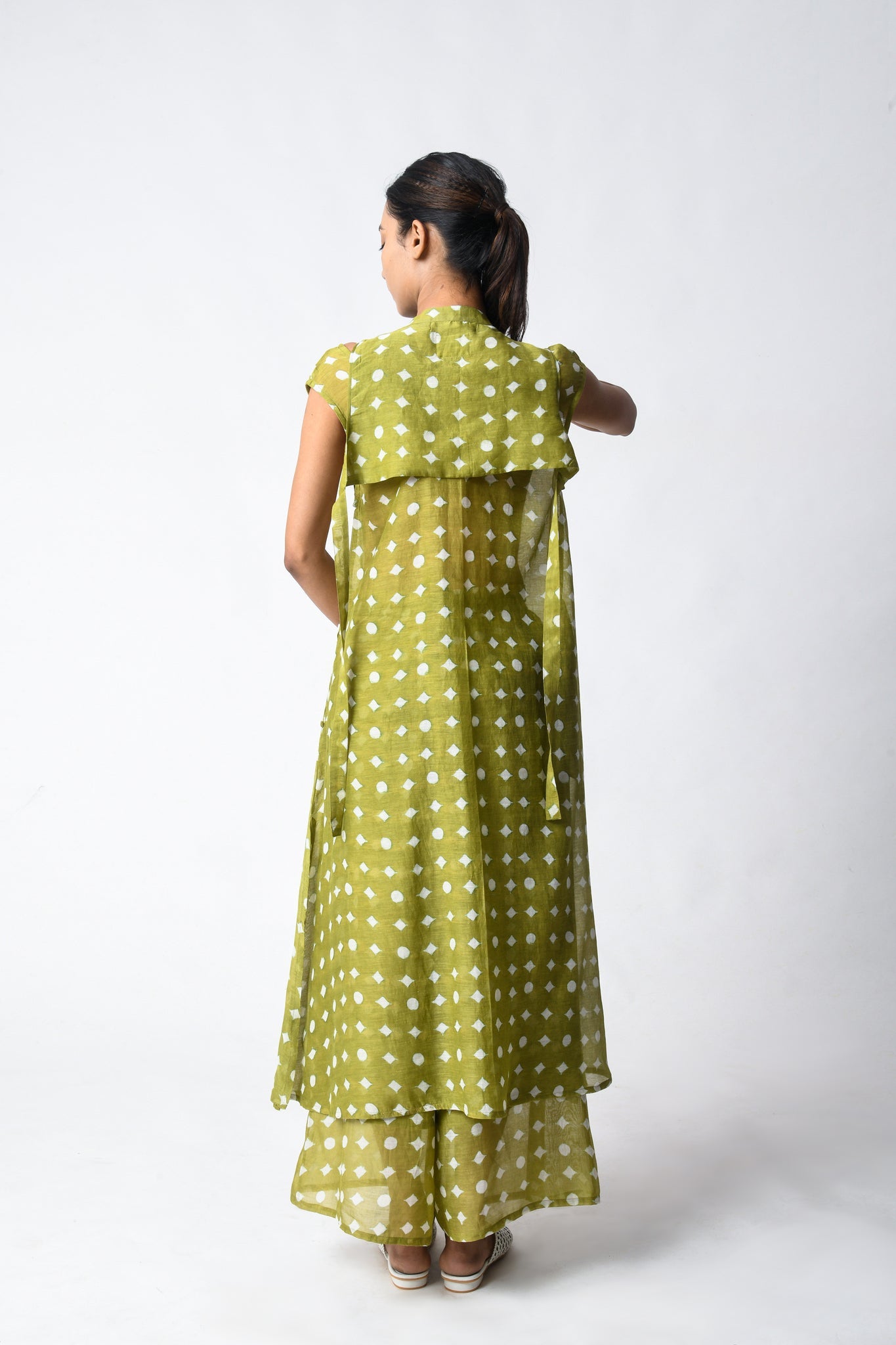 Slit Tunic Henna Set - CiceroniKurta Set, Everyday WearJayati Goenka