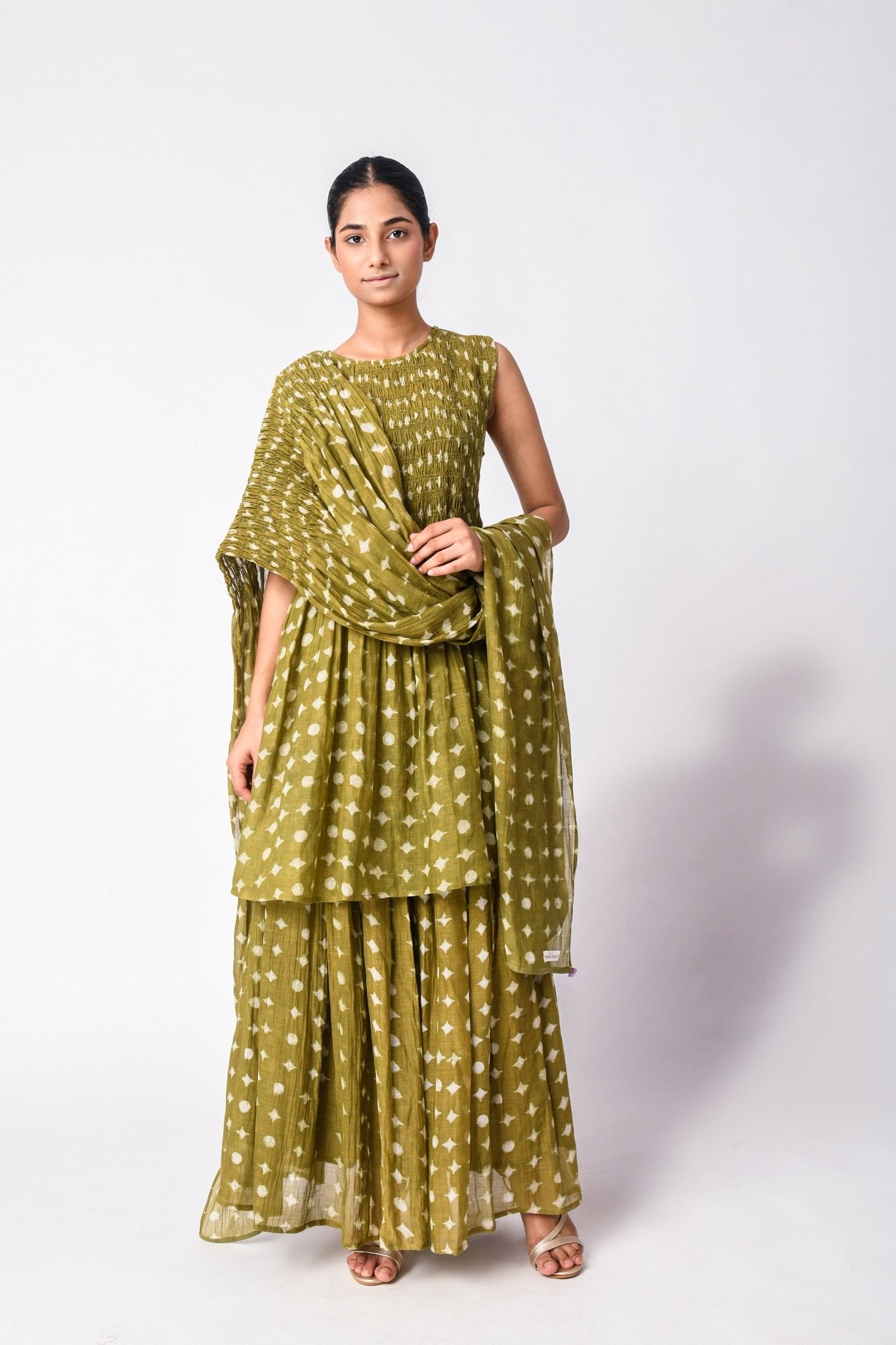 Smocky Heena Set - CiceroniKurta SetJayati Goenka