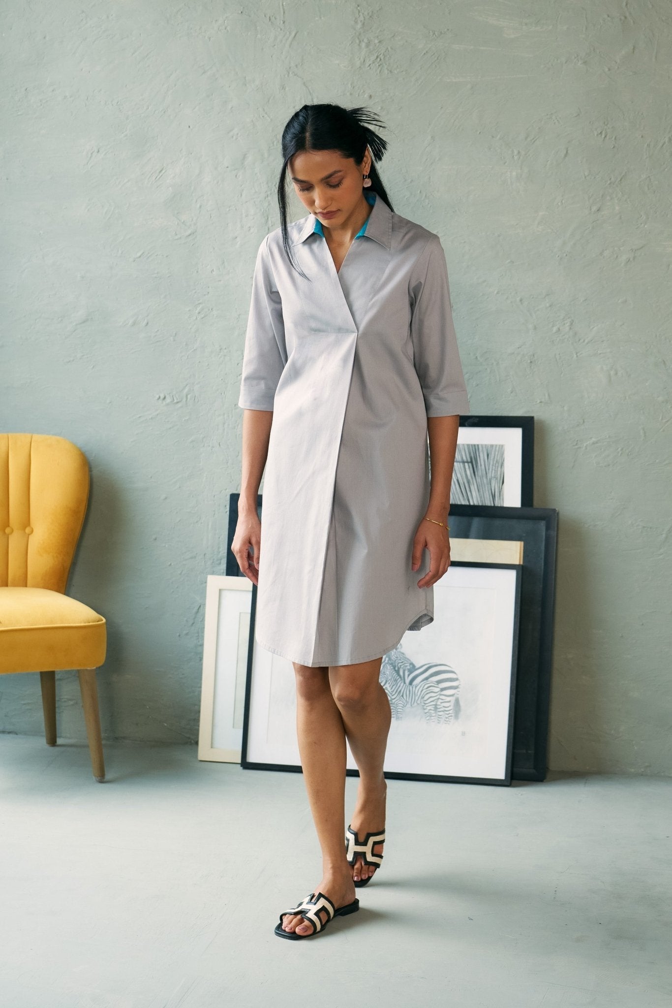 Smoke Stone Dress - CiceroniDressesCanoopi