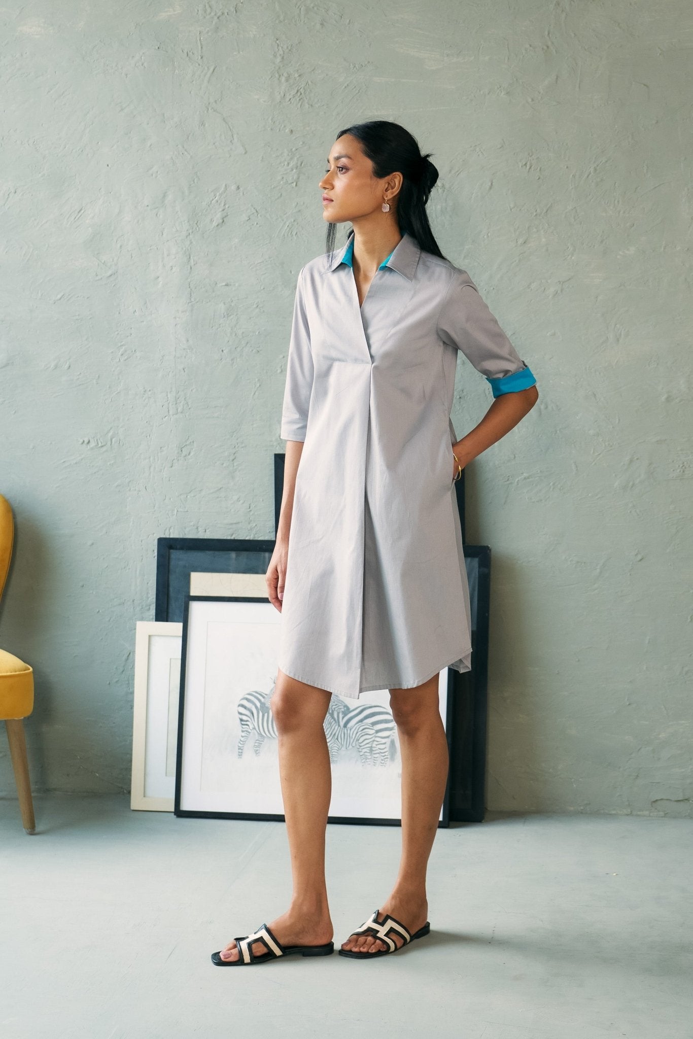 Smoke Stone Dress - CiceroniDressesCanoopi