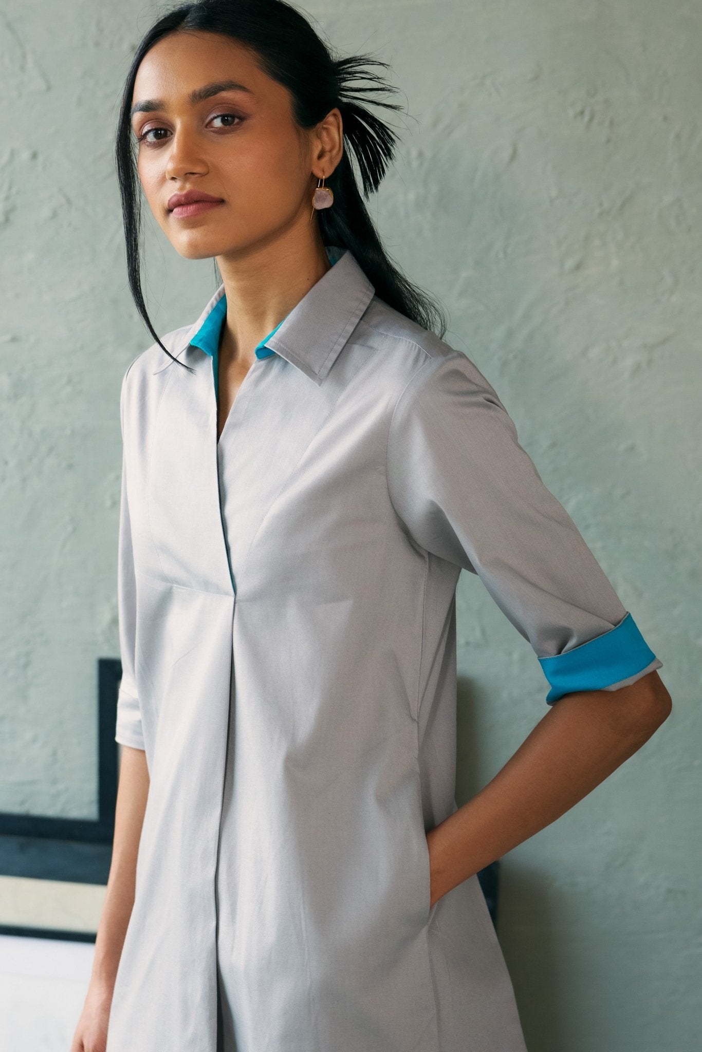 Smoke Stone Dress - CiceroniDressesCanoopi