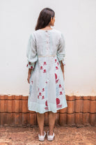 Snigdha A-line Panelled Dress - CiceroniDressesPrathaa