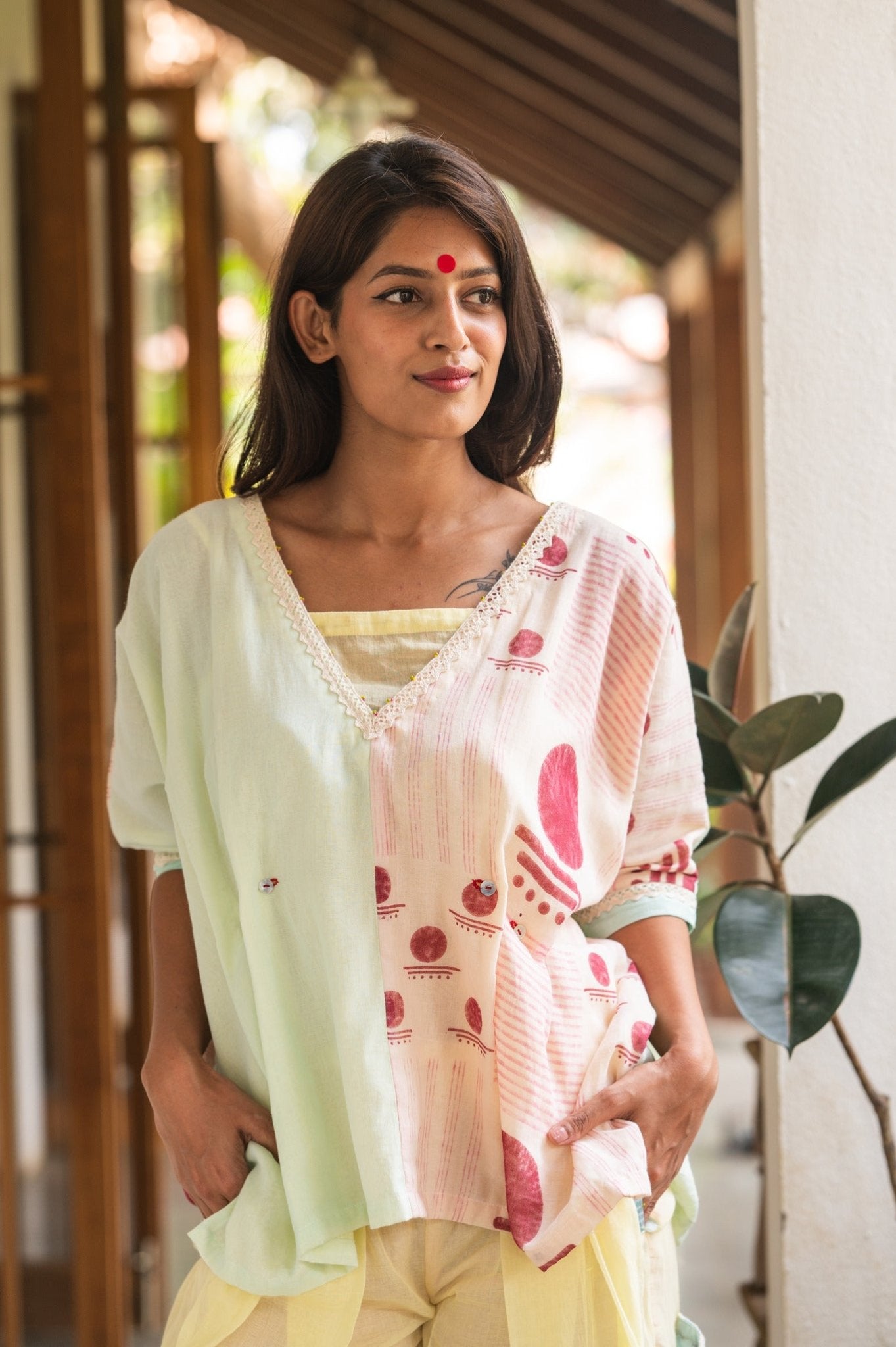 Snigdha Kaftan Top - CiceroniTopsPrathaa