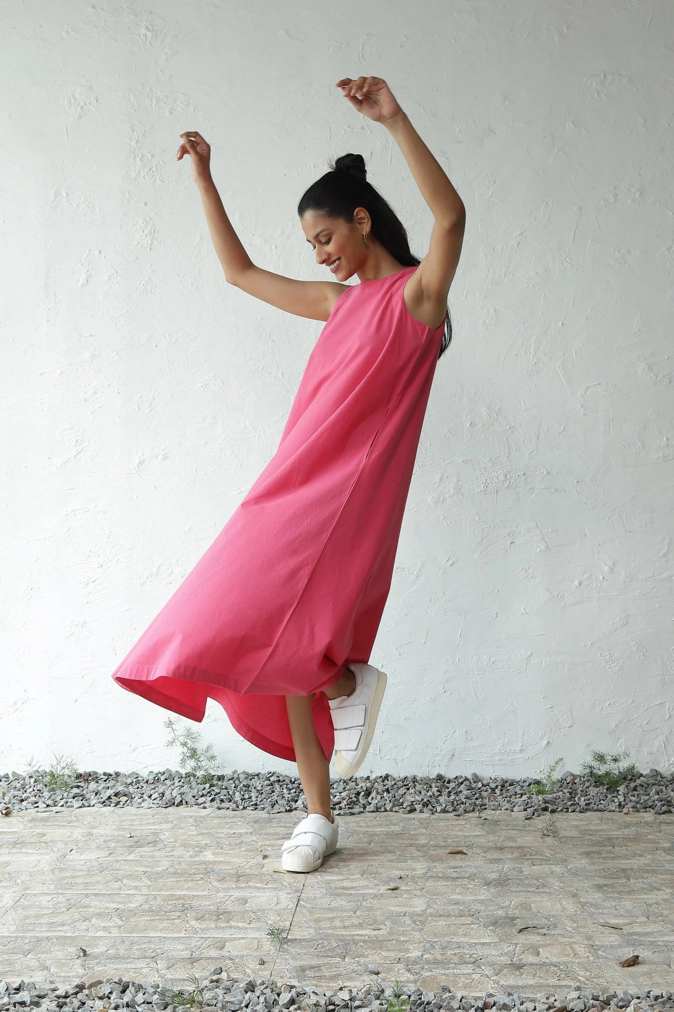 Soft Serve Pink Halter Dress - CiceroniDressesCanoopi