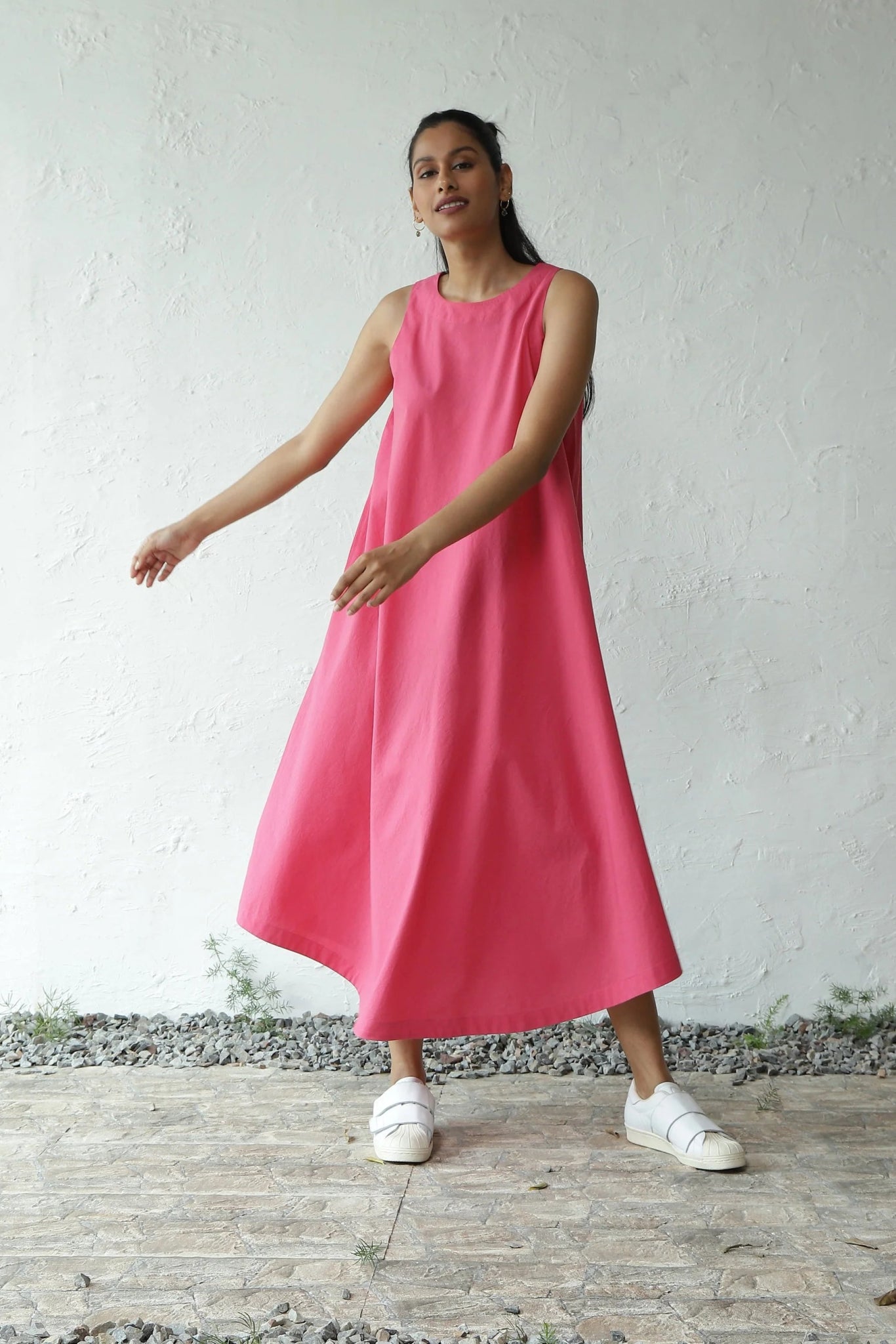 Soft Serve Pink Halter Dress - CiceroniDressesCanoopi
