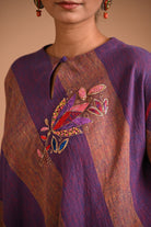 Sohanda Tunic in Purple - CiceroniKurta, Festive WearRang by Rajvi