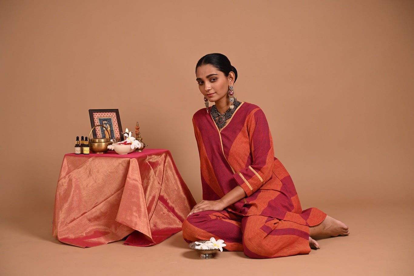 Sohanda Tunic - CiceroniKurta, Festive WearRang by Rajvi