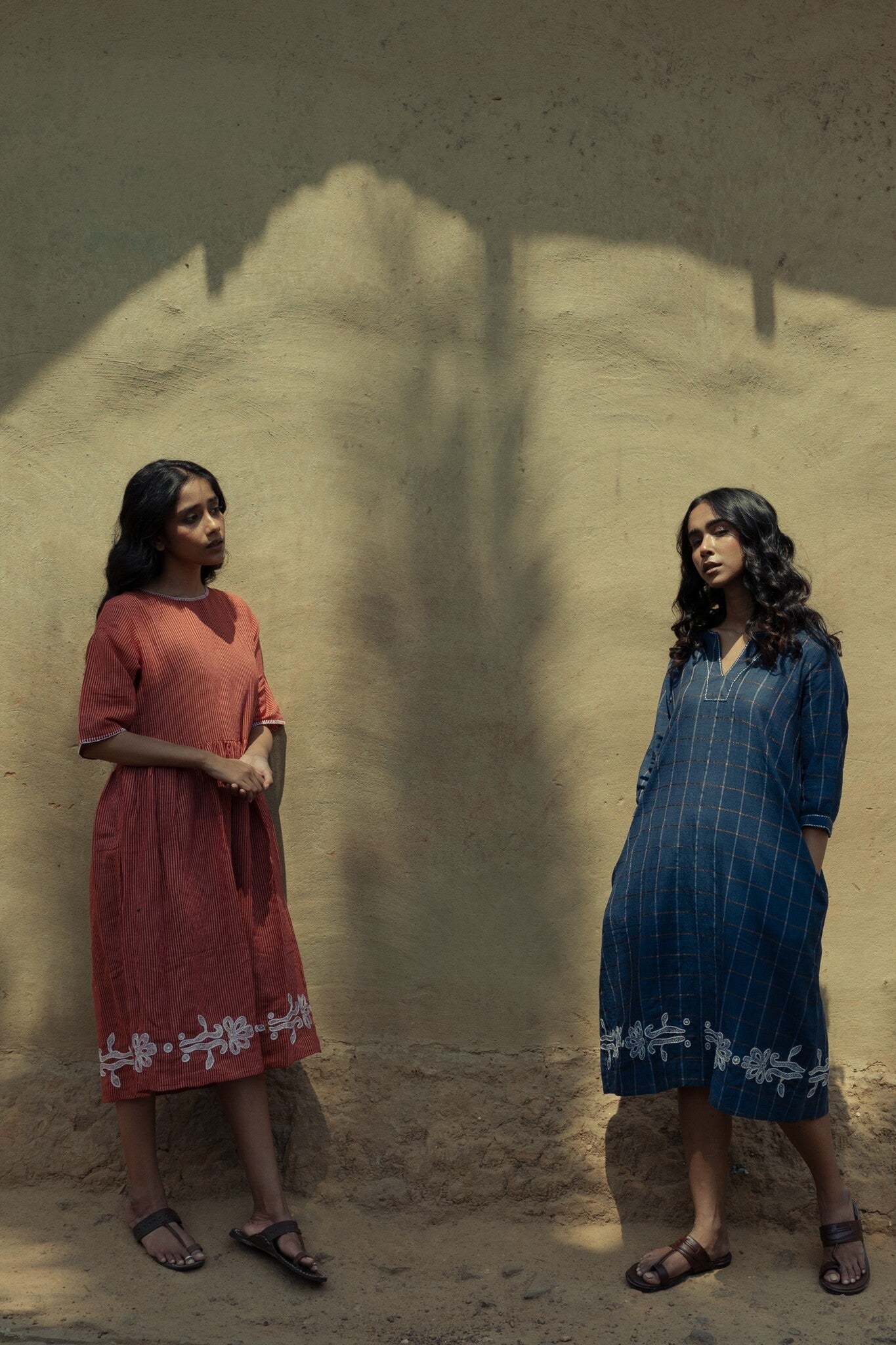 Sohrai Gathered Dress - CiceroniDressesIra