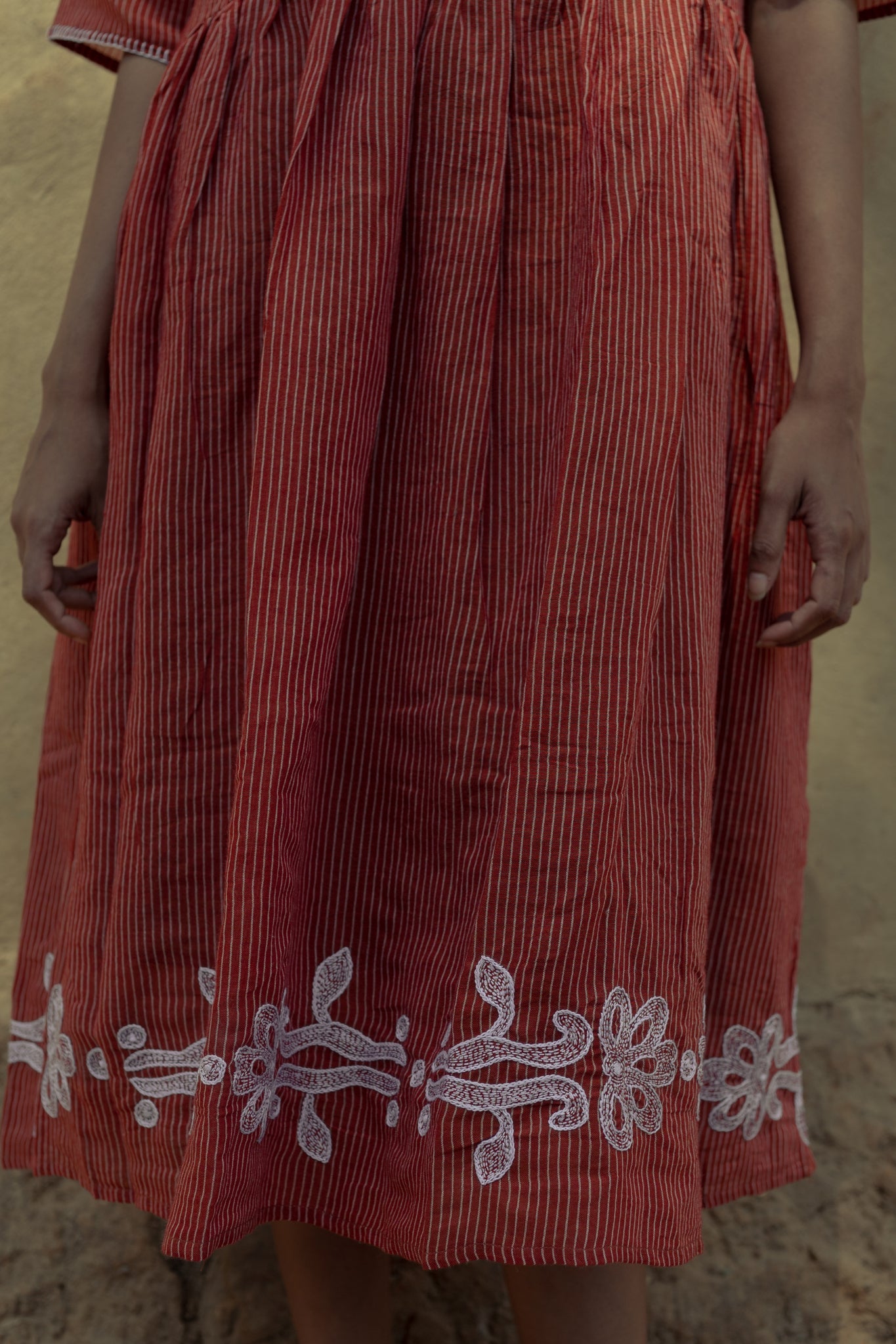 Sohrai Gathered Dress - CiceroniDressesIra