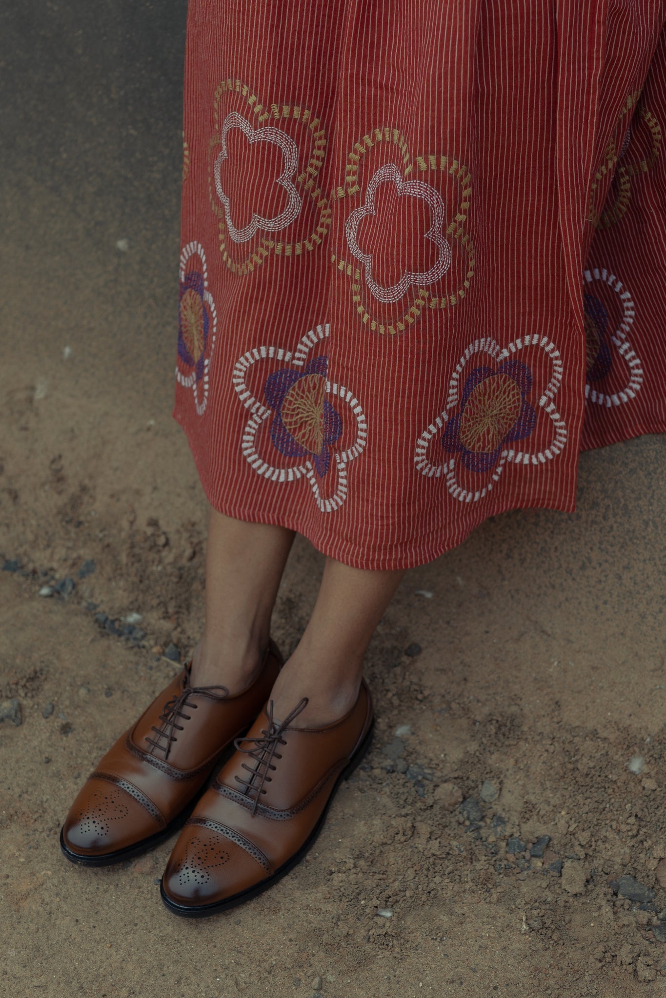 Sohrai Gathered Skirt - CiceroniSkirtIra