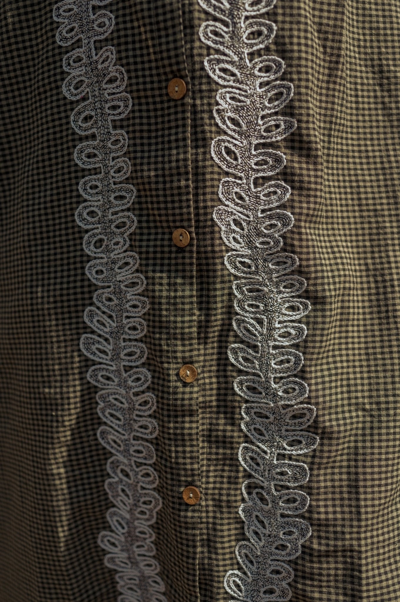 Sohrai Shirt Dress - Dark Grey - CiceroniDressesIra