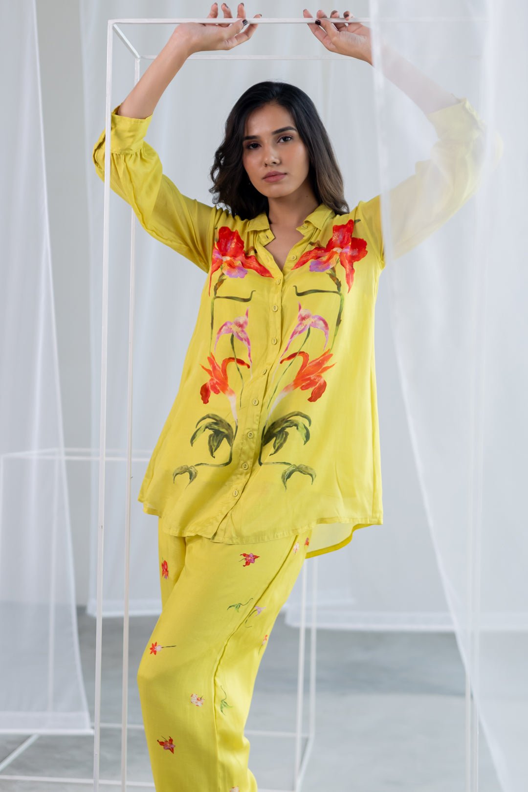 Solar Botanicals Shirt Co - ord Set - CiceroniCo - ord SetSilai Studio