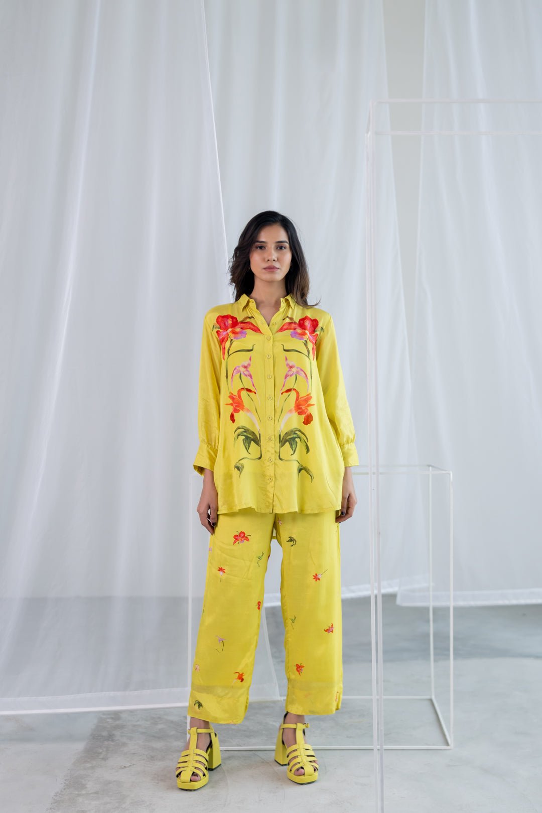 Solar Botanicals Shirt Co - ord Set - CiceroniCo - ord SetSilai Studio