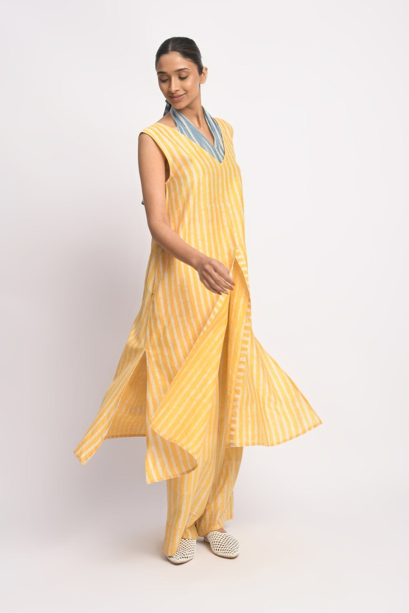 Solar Ice Co - ord Set - CiceroniKurta Set, Everyday WearJayati Goenka