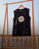 Solara black Flap Top - CiceroniTopArtbeats by Keerthana