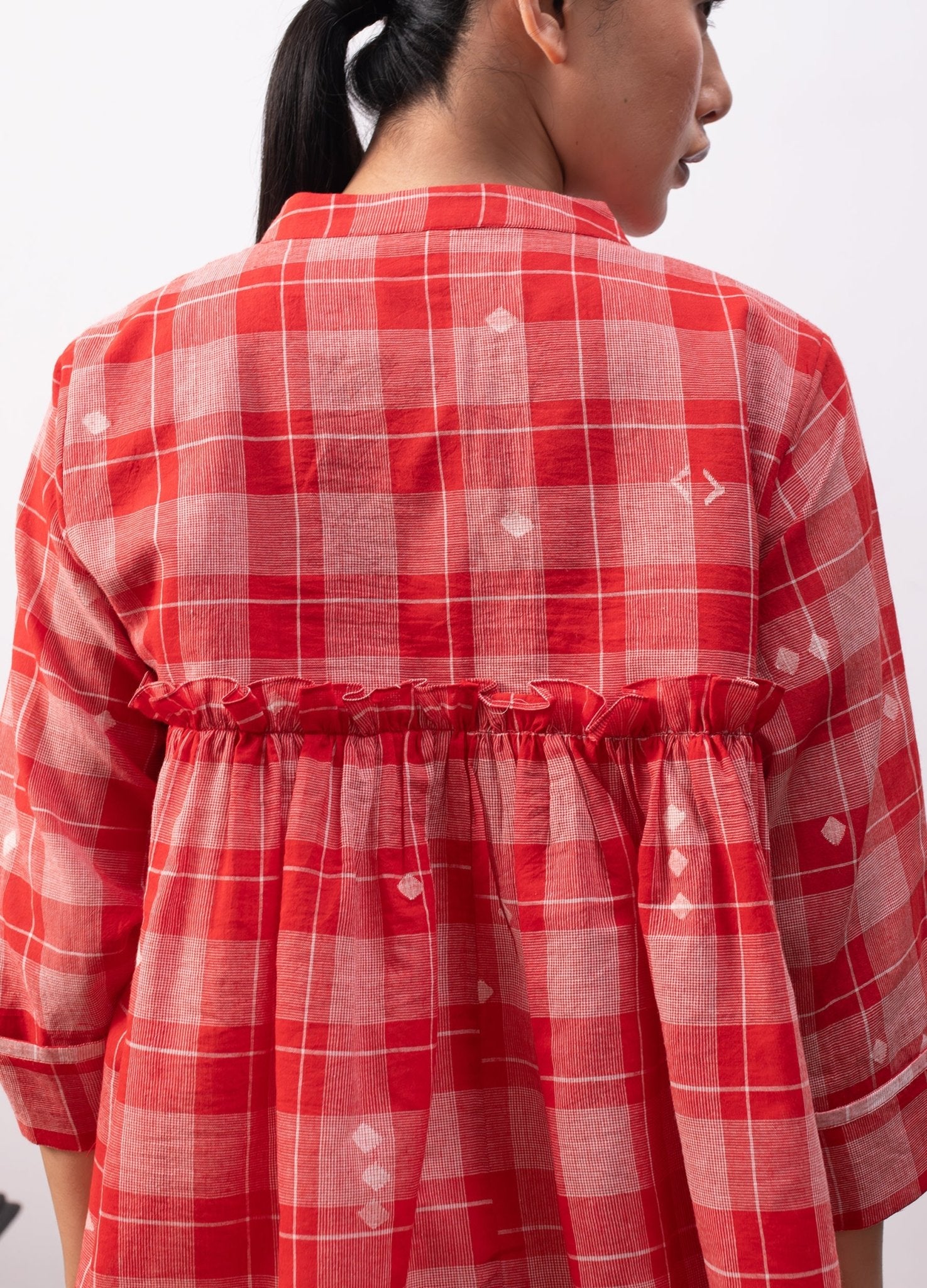 Sophie Layered Set - Red - CiceroniSkirt SetHiranya