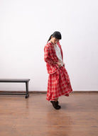 Sophie Layered Set - Red - CiceroniSkirt SetHiranya