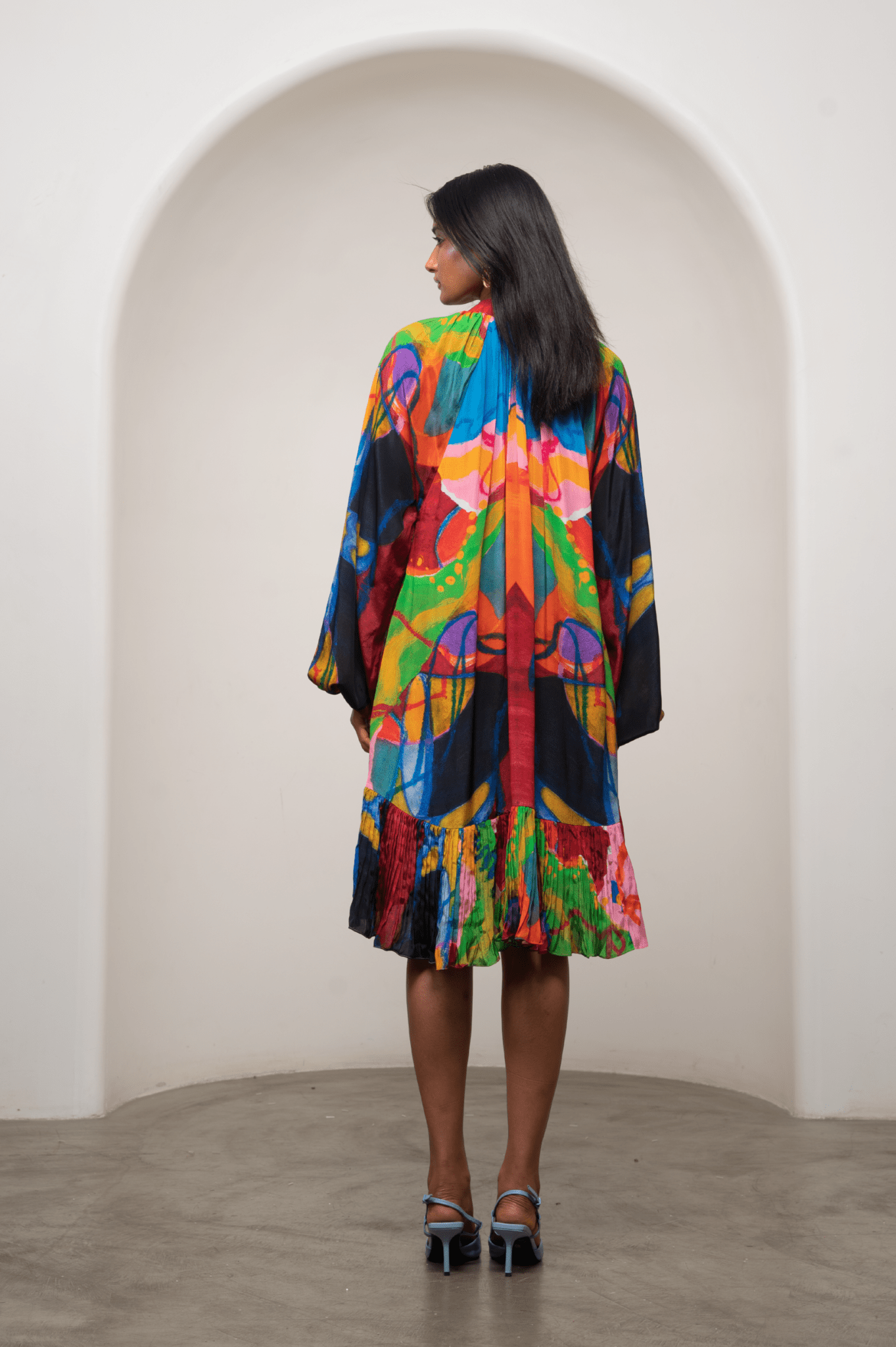 Sorel Gathered Dress - CiceroniDressesAdvait