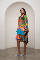 Sorel Gathered Dress - CiceroniDressesAdvait