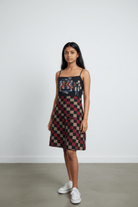 Spaghetti Coat Tail – Kullu Lotus Black Jamdani - CiceroniDressesBhomra