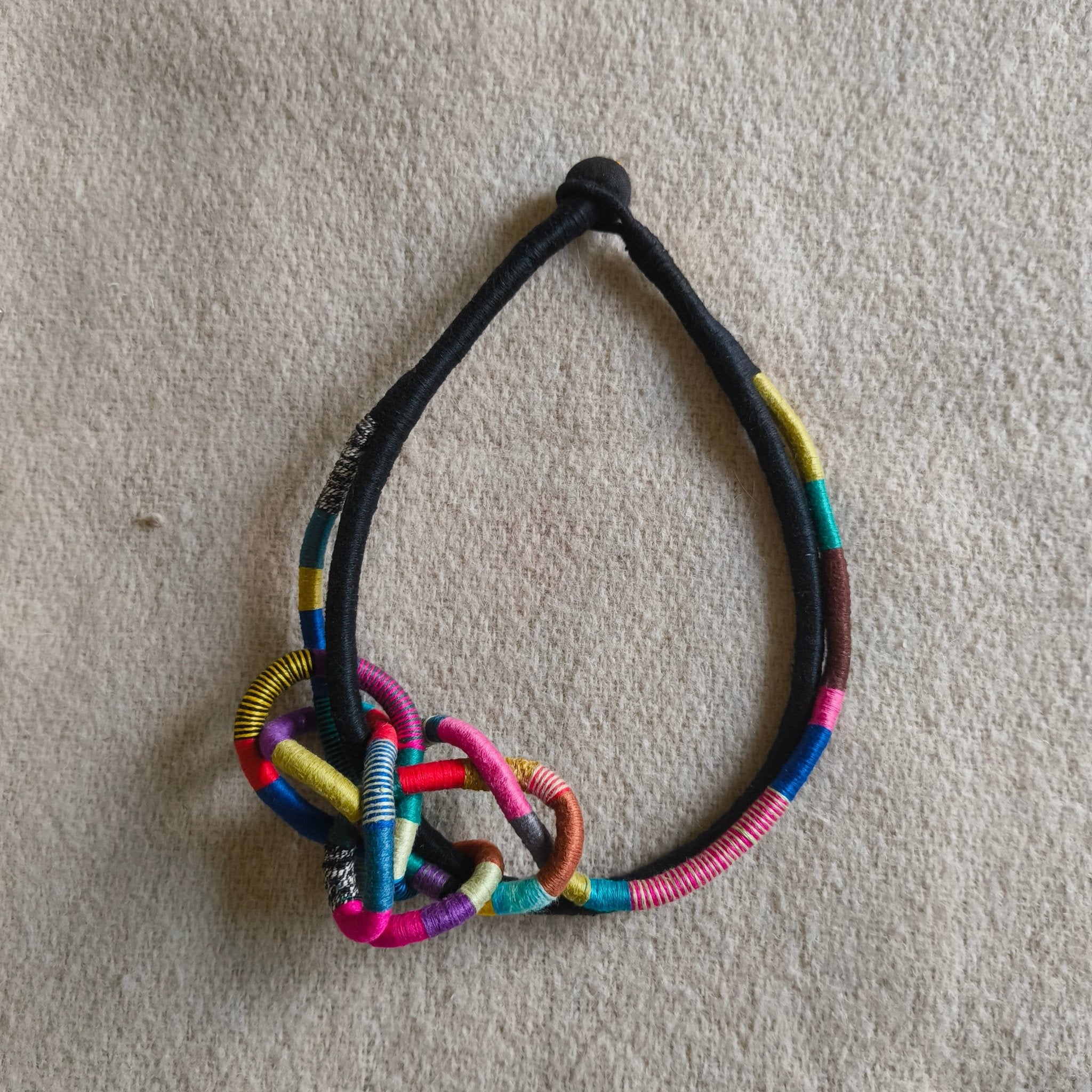 Spectrum Knot Necklace - CiceroniNeckpieceBandish