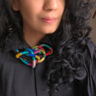 Spectrum Knot Necklace - CiceroniNeckpieceBandish