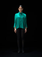 Sphere Green Shirt - CiceroniWomen ShirtsShades of India