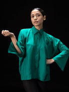 Sphere Green Shirt - CiceroniWomen ShirtsShades of India