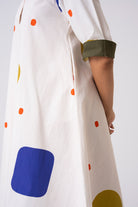 Spot Dress - Blue - CiceroniDressesThe Kaatn Trail