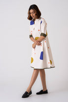 Spot Dress - Blue - CiceroniDressesThe Kaatn Trail
