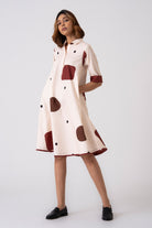 Spot Dress - Brown - CiceroniDressesThe Kaatn Trail
