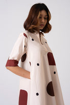 Spot Dress - Brown - CiceroniDressesThe Kaatn Trail