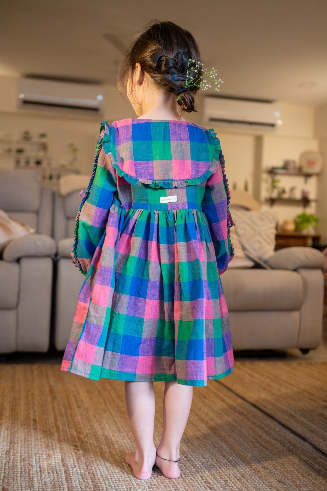 Spring Up Peter Pan Collar Dress - CiceroniShirtsLove The World Today