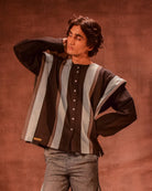 Square Panelled Shacket - CiceroniJacketsAnam Husain