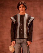 Square Panelled Shacket - CiceroniJacketsAnam Husain