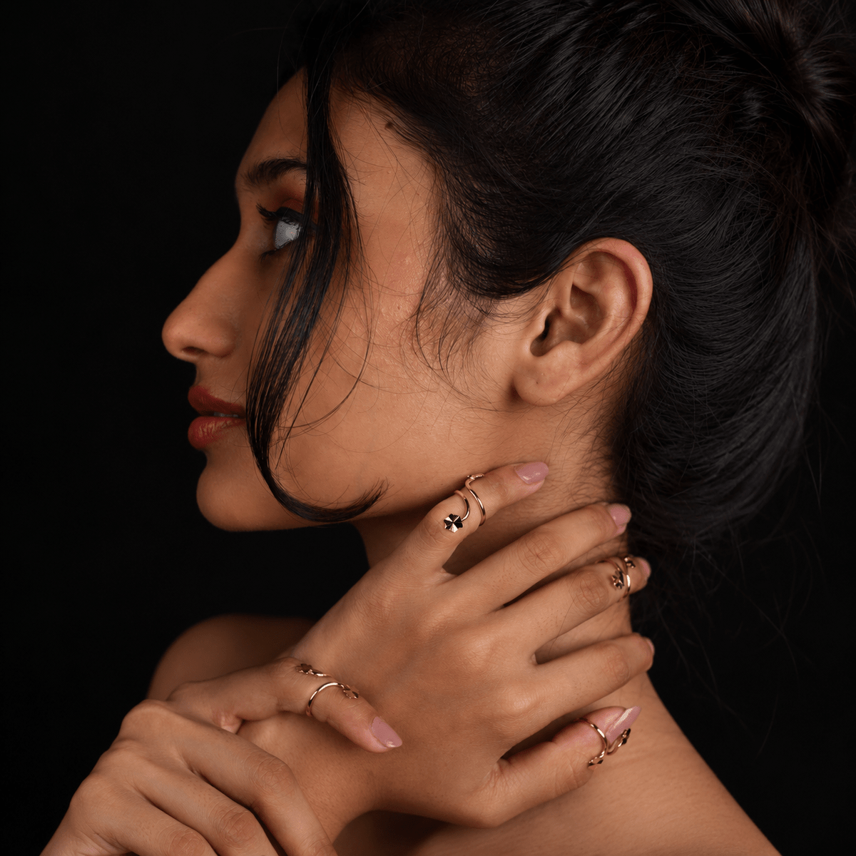 Star Petal Nail Ring - CiceroniNail RingKalon Art Jewellery