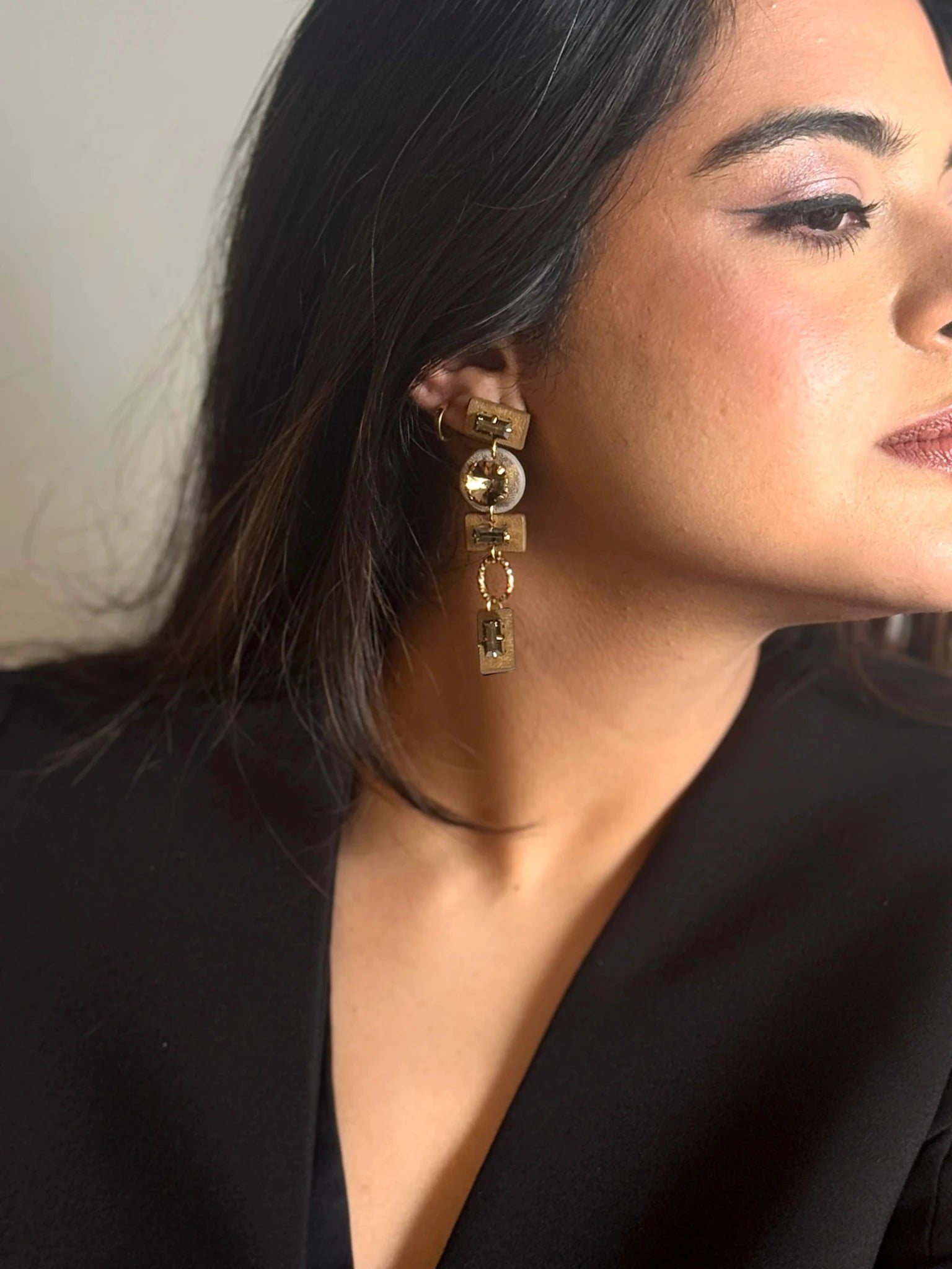 Stardust Danglers - CiceroniEarringsNoupelle