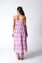Strappy Plum Co - ord Set - CiceroniKurta Set, Everyday WearJayati Goenka