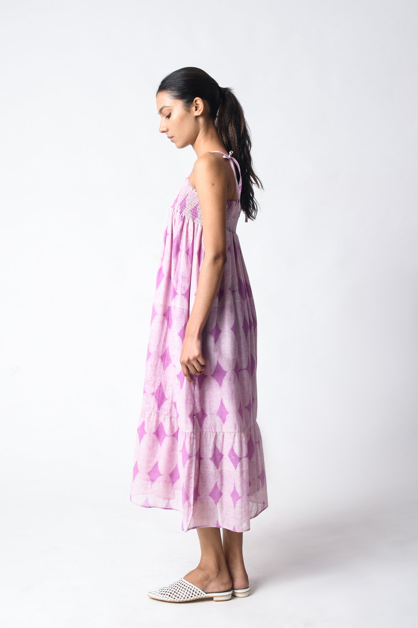 Strappy Plum Dress - CiceroniDressesJayati Goenka
