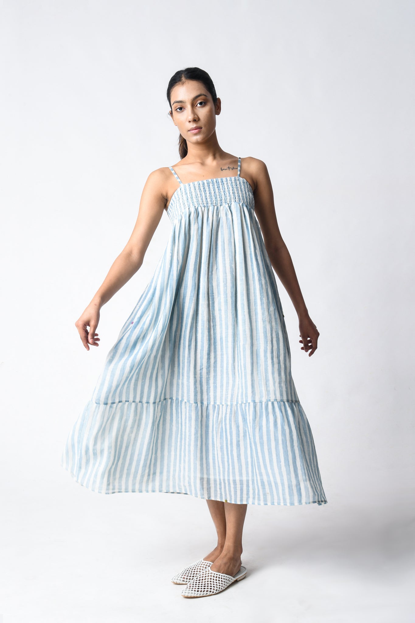 Strappy Sky Dress - CiceroniDressesJayati Goenka
